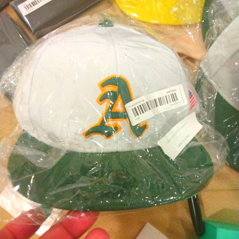 A's hat